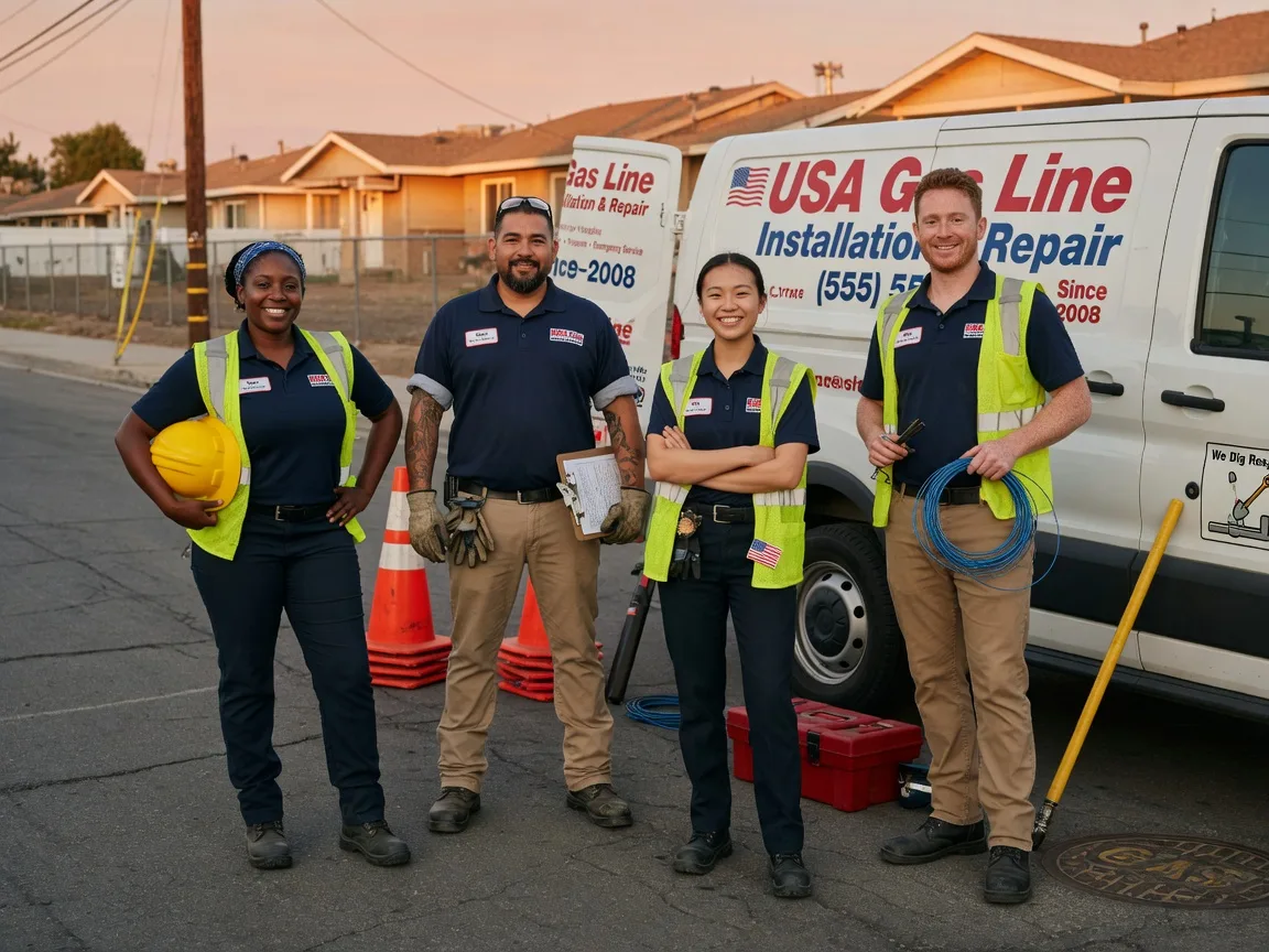 Gas Line Installation company in Coachella, CA